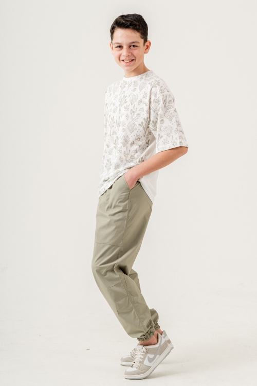 Erkek Çocuk 2li Takım (T-Shirt+Jogger Pantolon) P1027