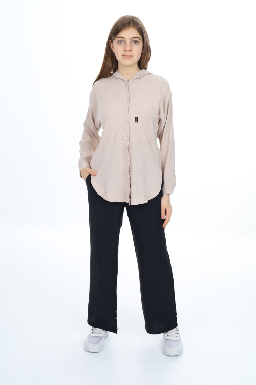 Kız Çocuk Flamlı Pamuk Alt Üst Takım P309