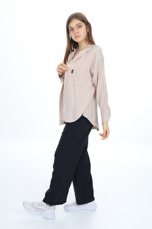 Kız Çocuk Flamlı Pamuk Alt Üst Takım P309