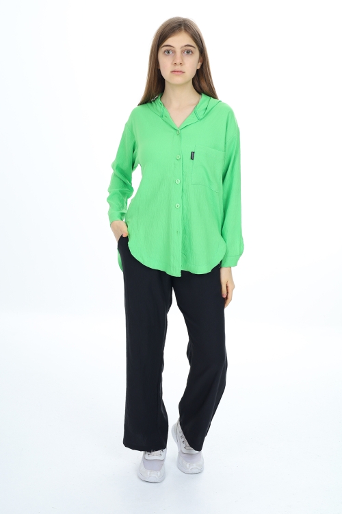 Kız Çocuk Flamlı Pamuk Alt Üst Takım P309